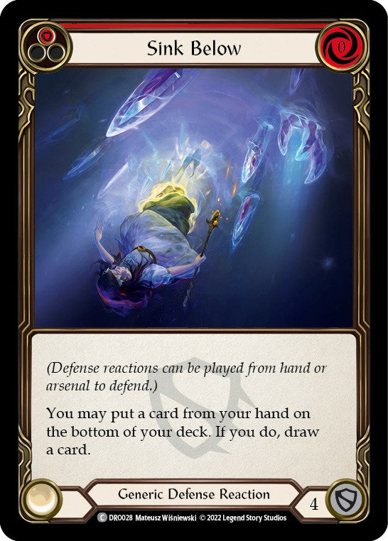 Sink Below (DRO028) [Blitz Deck: Uprising - Dromai]