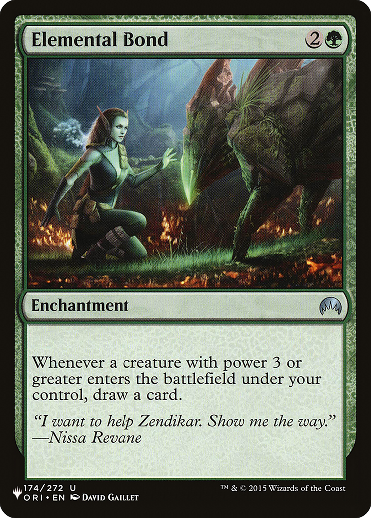 Elemental Bond (174/272) [The List Reprints]