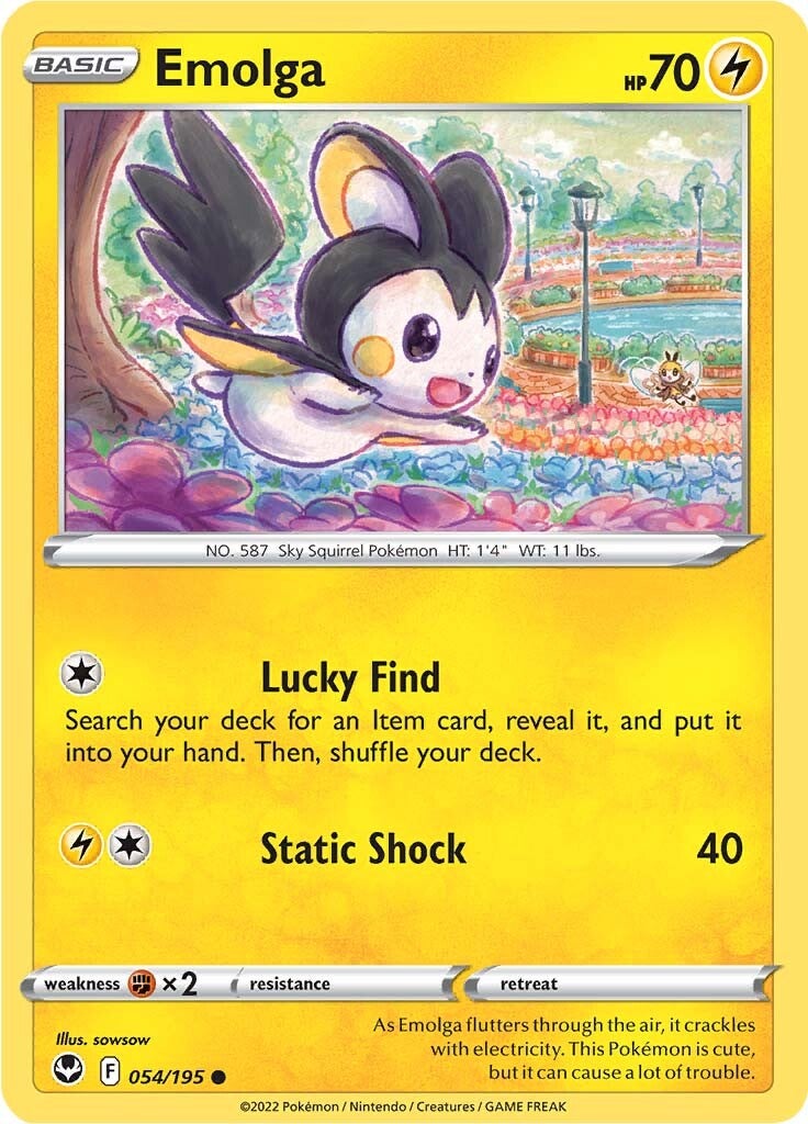 Emolga (054/195) [SWSH12: Silver Tempest]