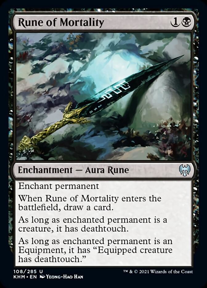 Rune of Mortality (108) [Kaldheim]
