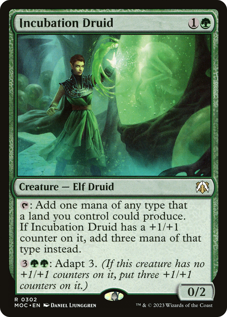Incubation Druid (302) [Commander: March of the Machine]