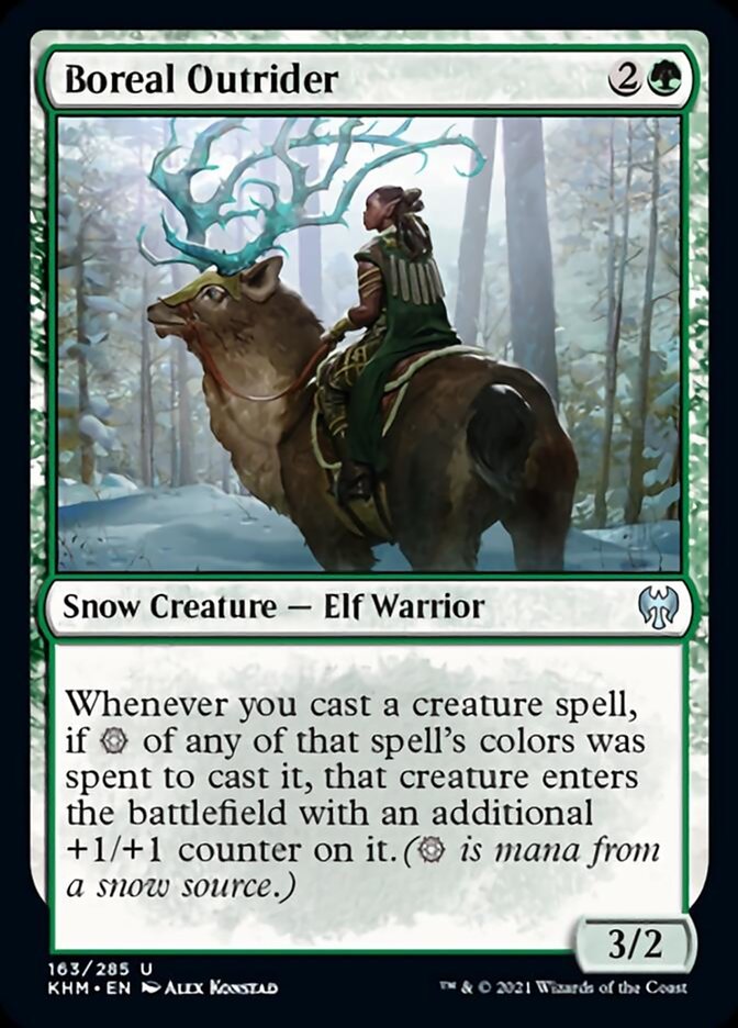 Boreal Outrider (163) [Kaldheim]