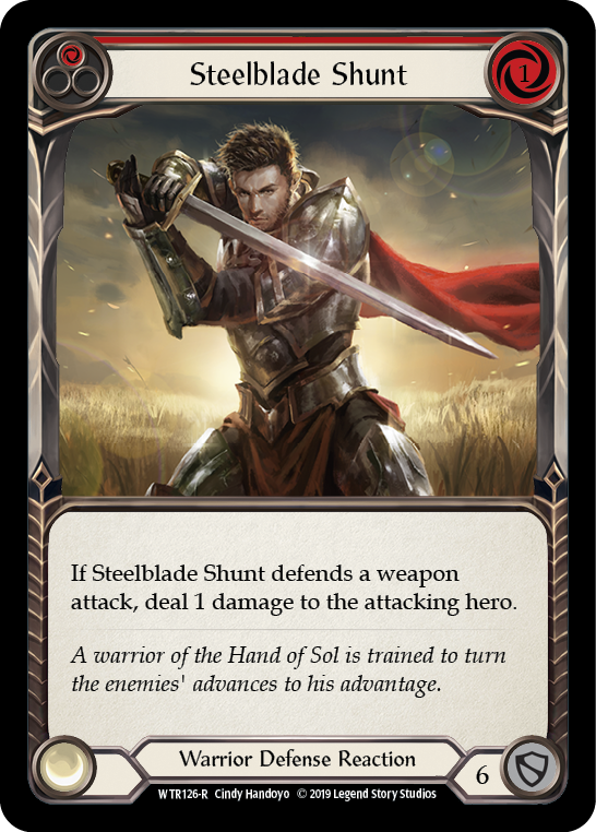 Steelblade Shunt (Red) (WTR126) [Welcome to Rathe]