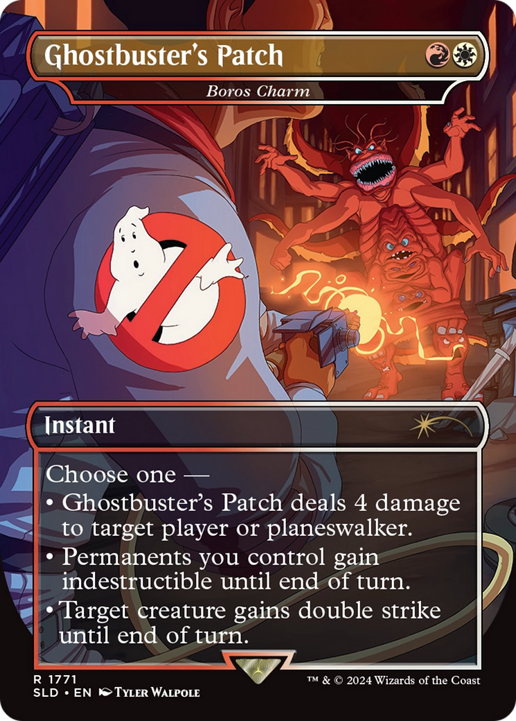 Ghostbuster's Patch - Boros Charm (1771) [Secret Lair Drop Series]