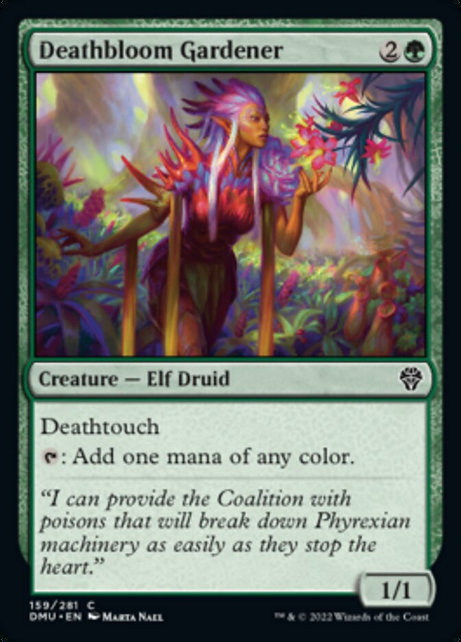 Deathbloom Gardener (159) [Dominaria United]