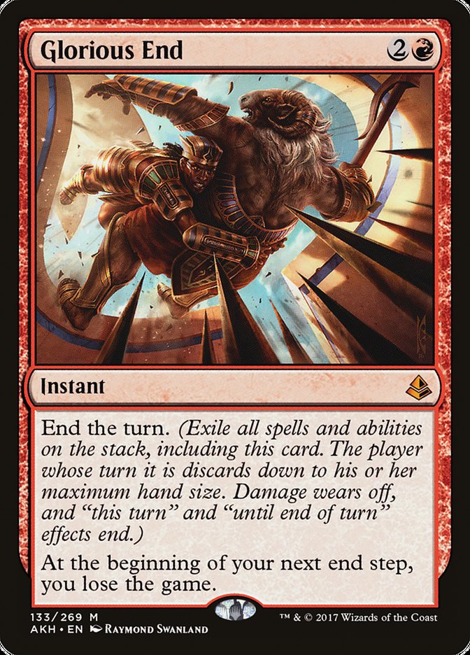 Glorious End (133) [Amonkhet]