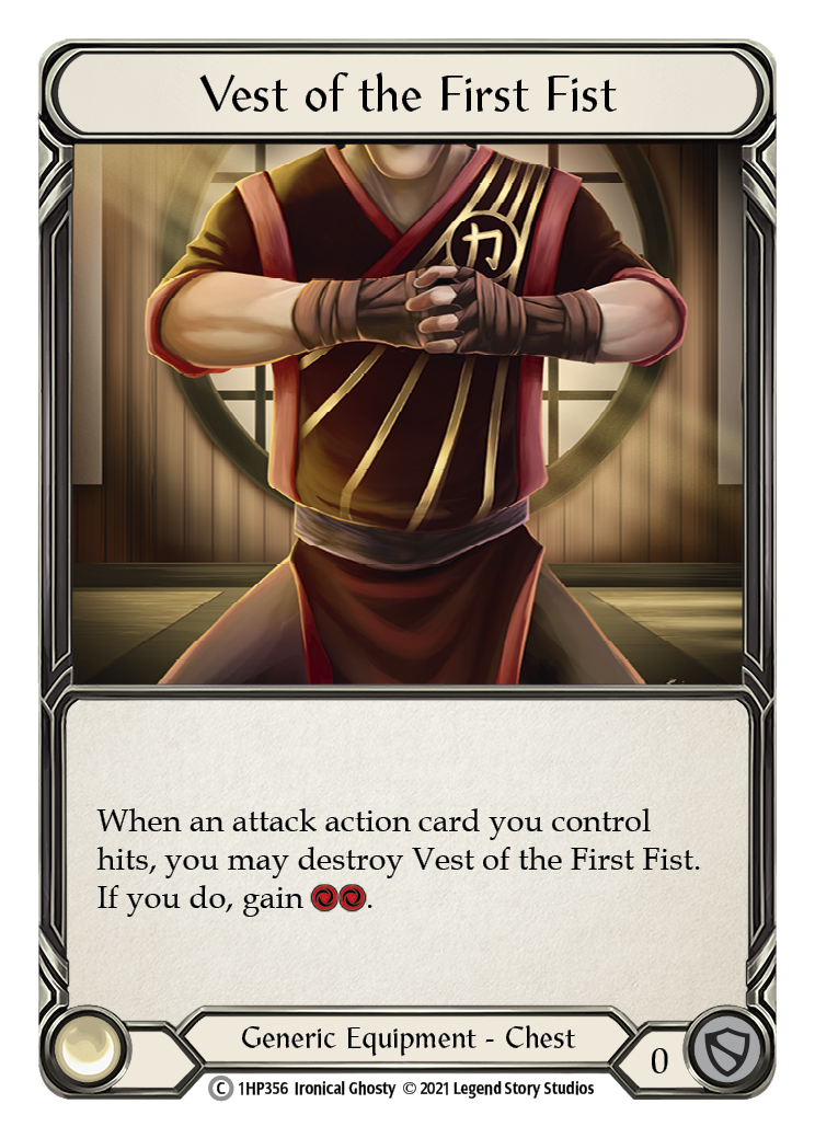 Vest of the First Fist (1HP356) [History Pack Vol.1]