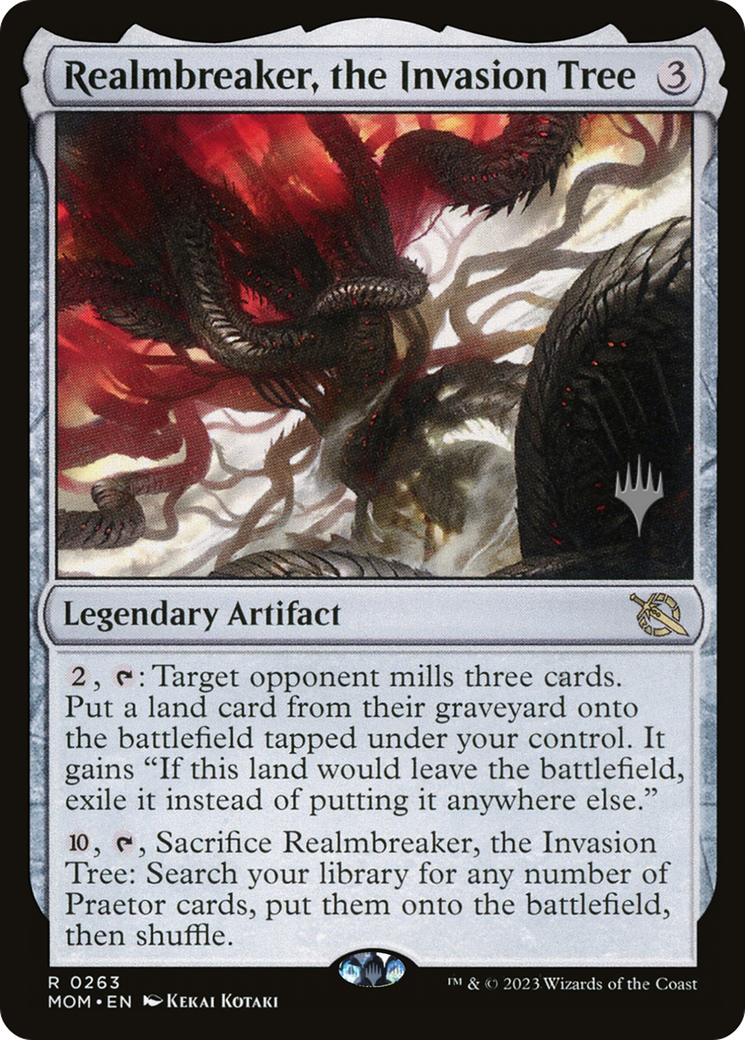 Realmbreaker, the Invasion Tree (263) [Promo Pack: March of the Machine]