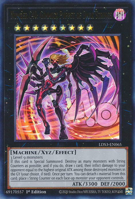 Number C40: Gimmick Puppet of Dark Strings (LDS3-EN065) [Legendary Duelists: Season 3]