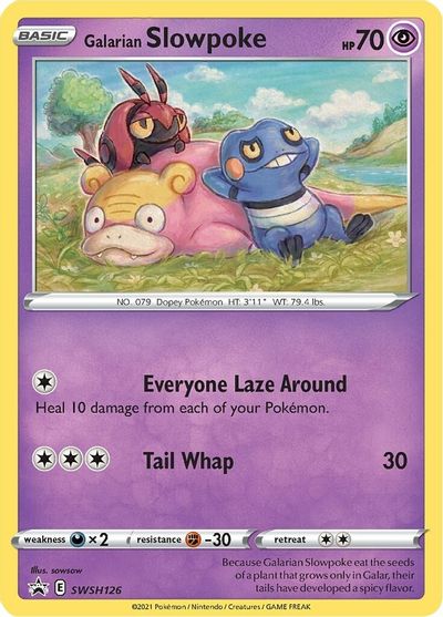 Galarian Slowpoke - SWSH126 (SWSH126) [SWSH: Sword & Shield Promo Cards]