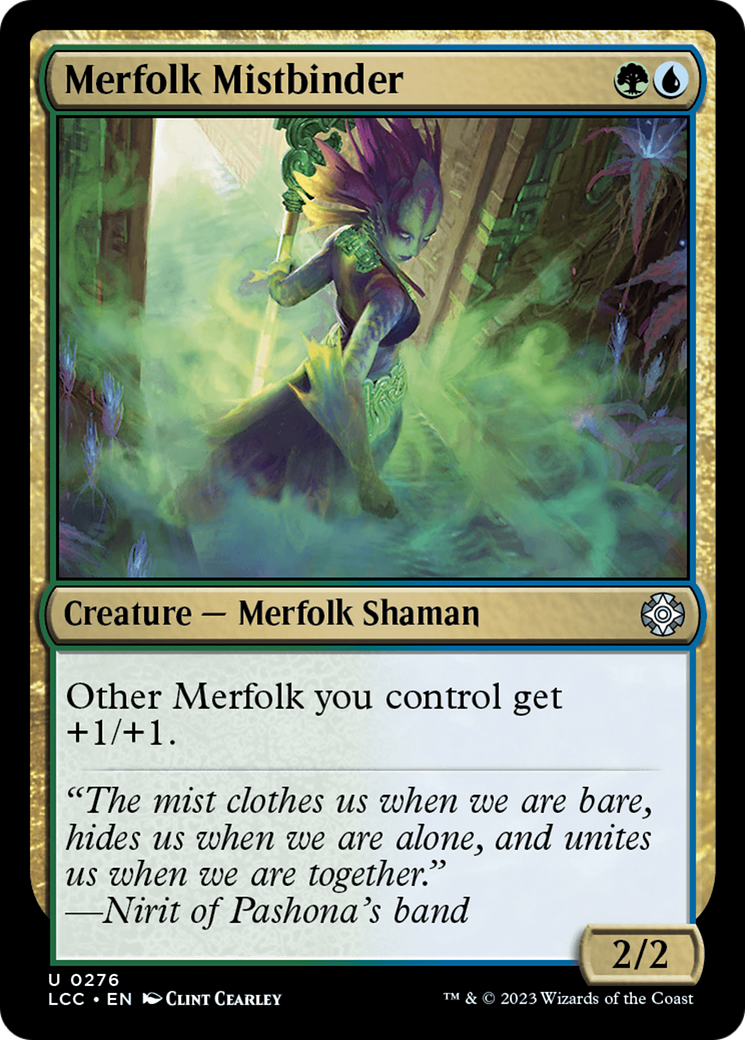 Merfolk Mistbinder (276) [Commander: The Lost Caverns of Ixalan]