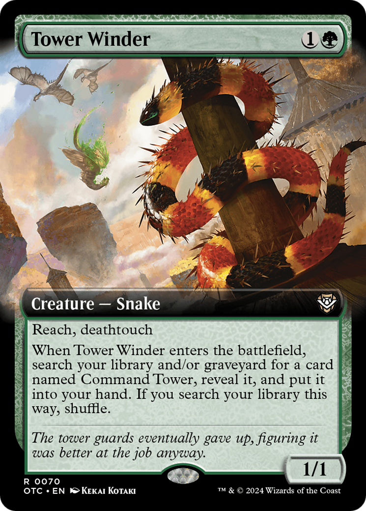 Tower Winder (Extended Art) (70) [Commander: Outlaws of Thunder Junction]