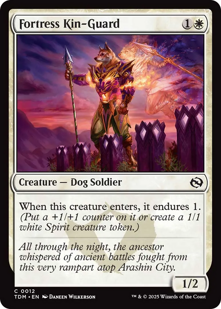 Fortress Kin-Guard (12) [Tarkir: Dragonstorm]