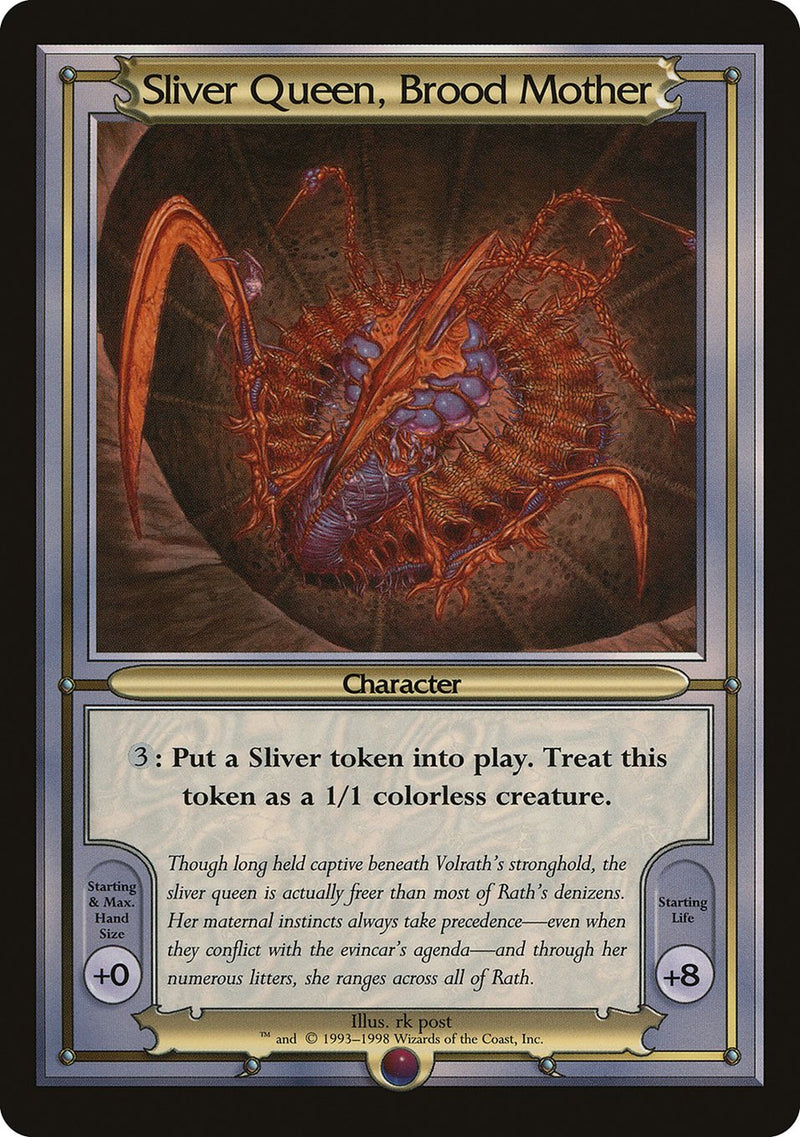 Sliver Queen, Brood Mother (Oversize) [Vanguard]