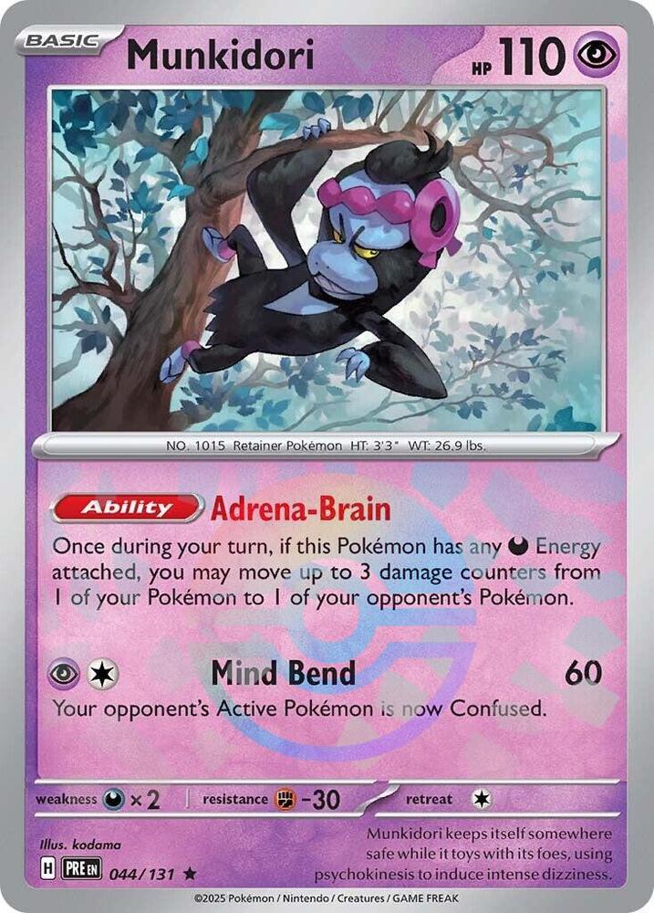 Munkidori (Poke Ball Pattern) (044/131) [SV: Prismatic Evolutions]