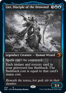 Lier, Disciple of the Drowned (59) [Innistrad: Double Feature]