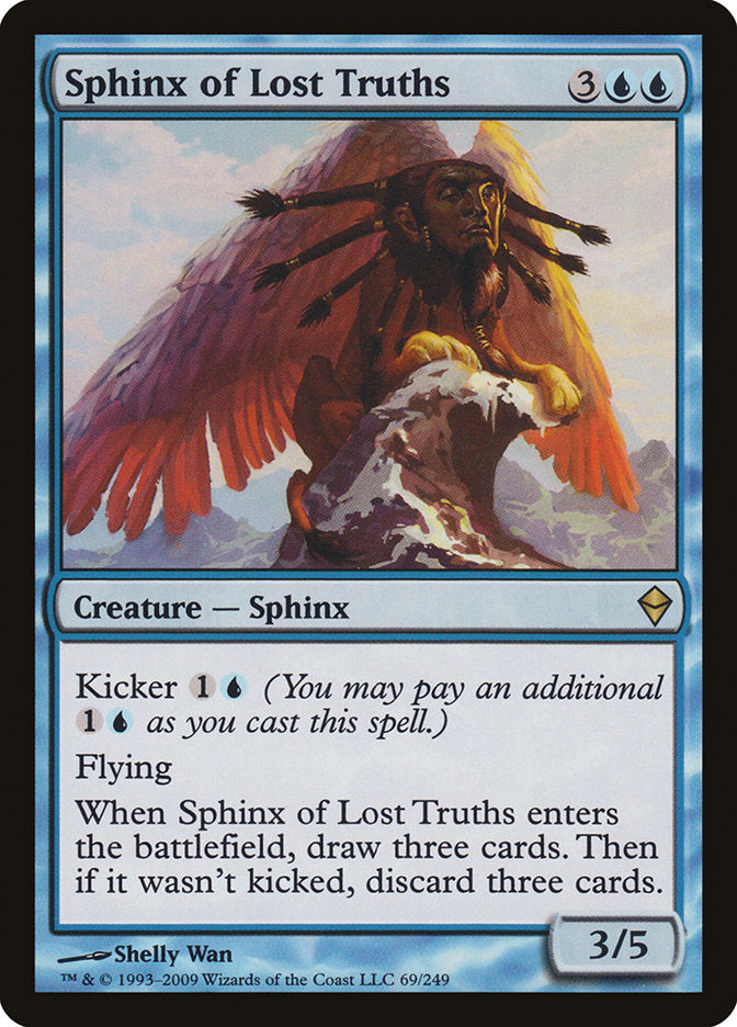 Sphinx of Lost Truths (69) [Zendikar]
