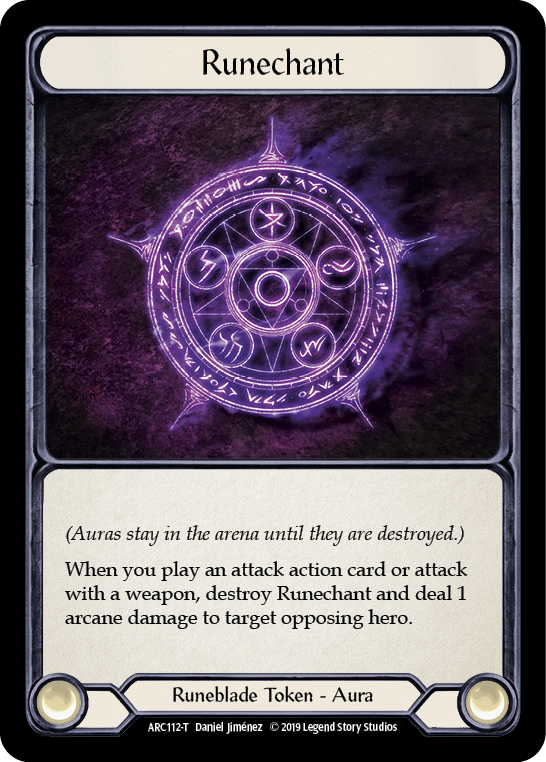 Death Dealer // Runechant (ARC040 // ARC112) [Arcane Rising]