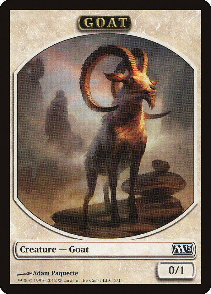 Goat Token (2) [Magic 2013 (M13)]