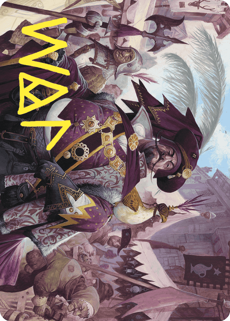 Discerning Financier Art Card (Gold-Stamped Signature) (2) [Art Series: Wilds of Eldraine]