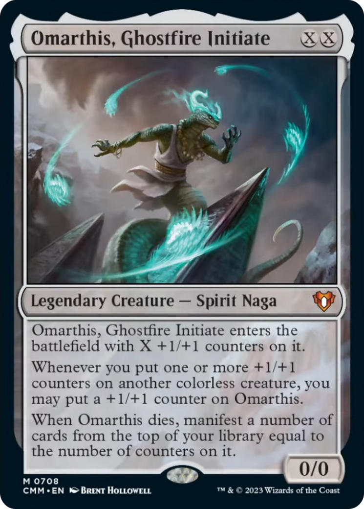 Omarthis, Ghostfire Initiate (708) [Commander Masters]