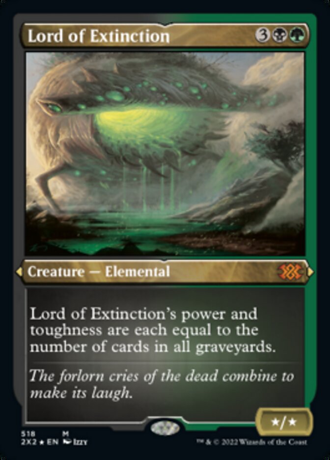 Lord of Extinction (Foil Etched) (518) [Double Masters 2022]