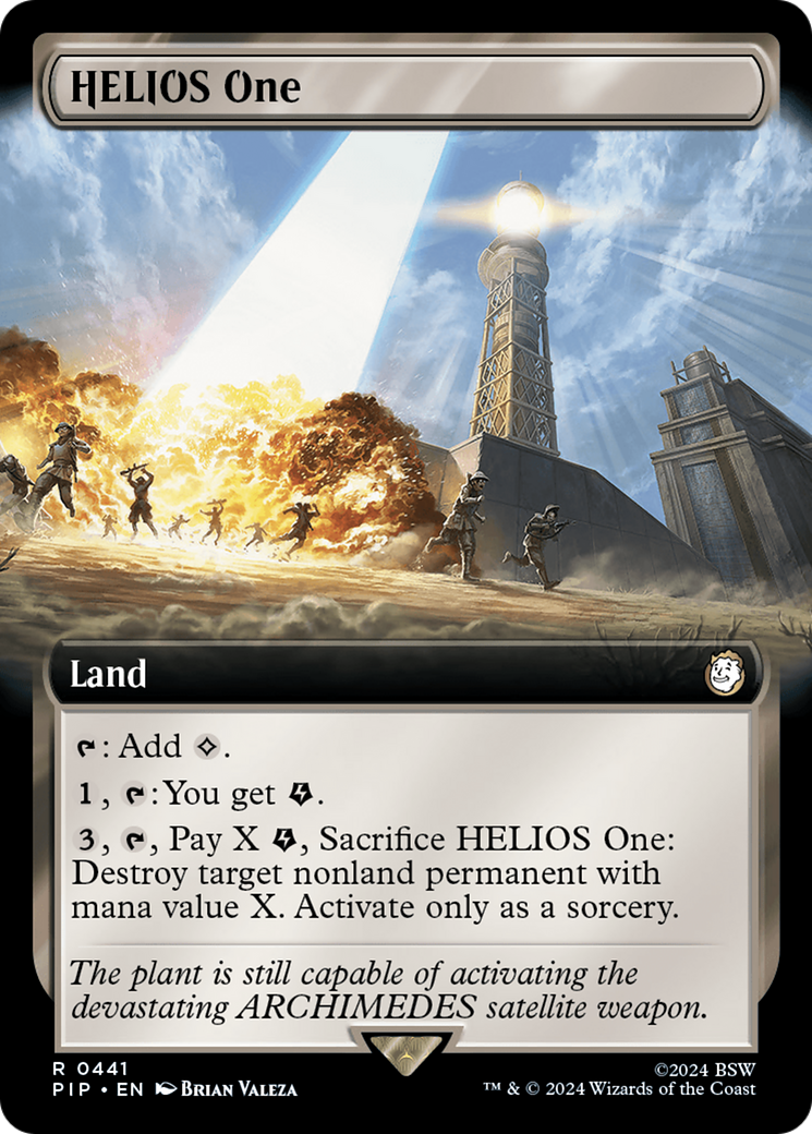 HELIOS One (Extended Art) (441) [Universes Beyond: Fallout]
