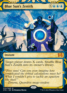 Blue Sun's Zenith (Foil Etched) (12) [Strixhaven: Mystical Archive]