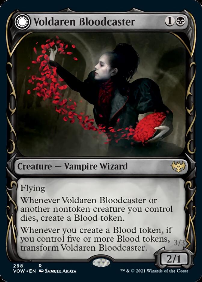 Voldaren Bloodcaster (Showcase) (298) [Innistrad: Crimson Vow]