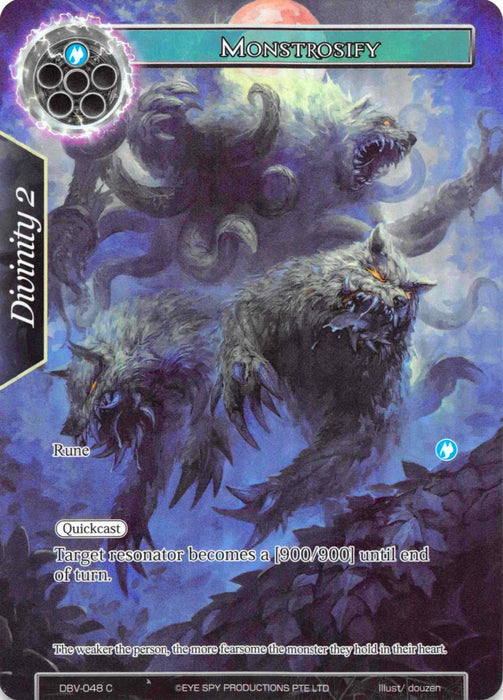 Monstrosify (Full Art) (DBV-048) [The Decisive Battle of Valhalla]