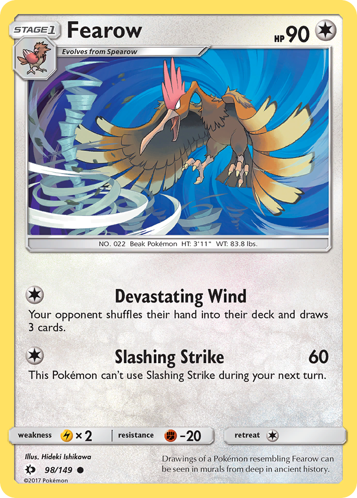 Fearow (98/149) [SM Base Set]