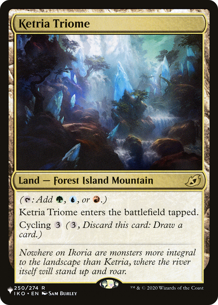 Ketria Triome (250/274) [The List Reprints]