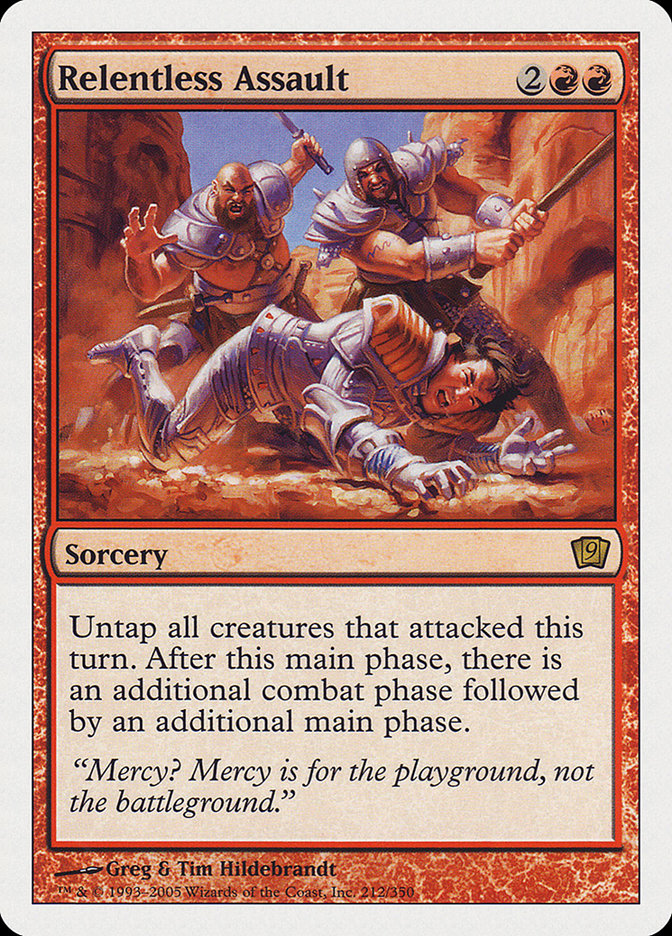 Relentless Assault (212) [9th Edition]