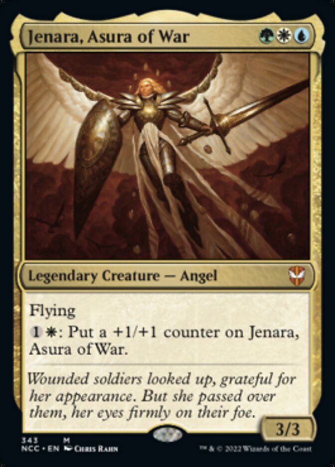 Jenara, Asura of War (343) [Commander: Streets of New Capenna]