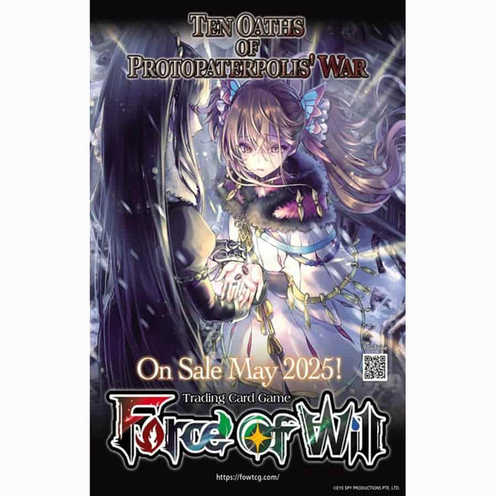 Force Of Will CCG: Trinity Cluster 04: Ten Oaths of Protpaterpolis' War Booster Pack
