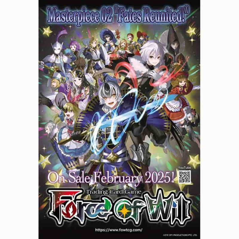 Force of Will CCG: Masterpiece Extra Booster Packs: Fates Reunited