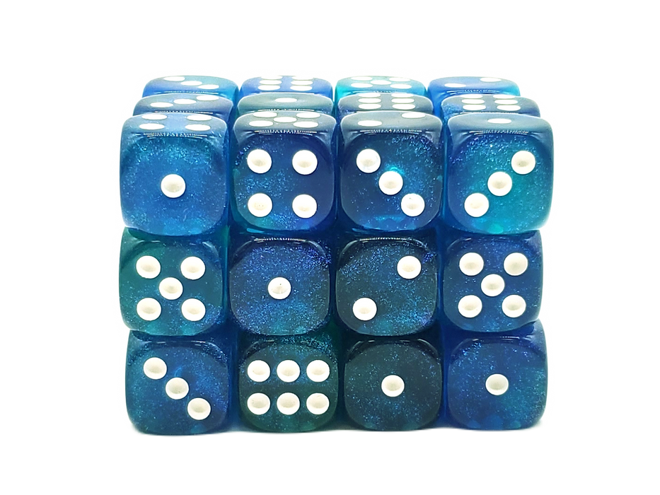 Old School 36ct 12mm D6 Dice Set: Galaxy - Blue Void