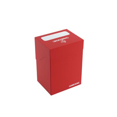 Deck Holder 80+ Card Deck Box: Red