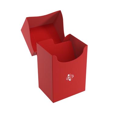 Deck Holder 80+ Card Deck Box: Red