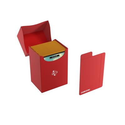 Deck Holder 80+ Card Deck Box: Red