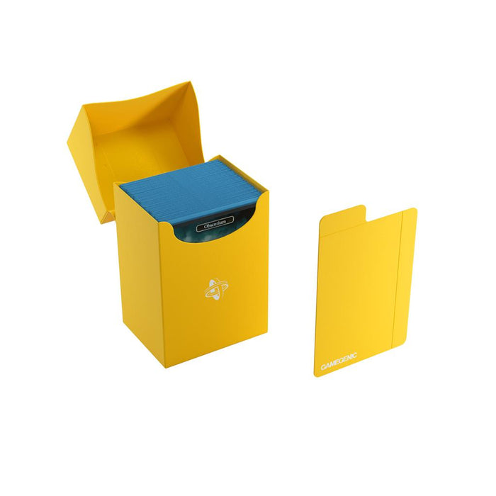 Deck Holder 80+ Card Deck Box: Yellow