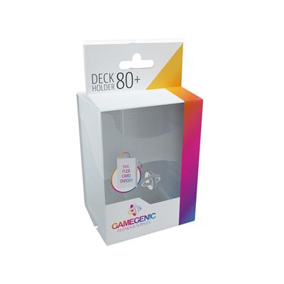 Deck Holder 80+ Card Deck Box: Clear