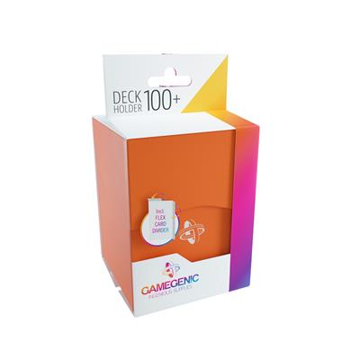Deck Holder 100+ Card Deck Box: Orange