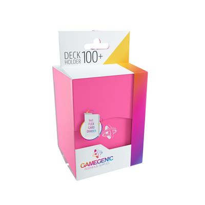 Deck Holder 100+ Card Deck Box: Pink