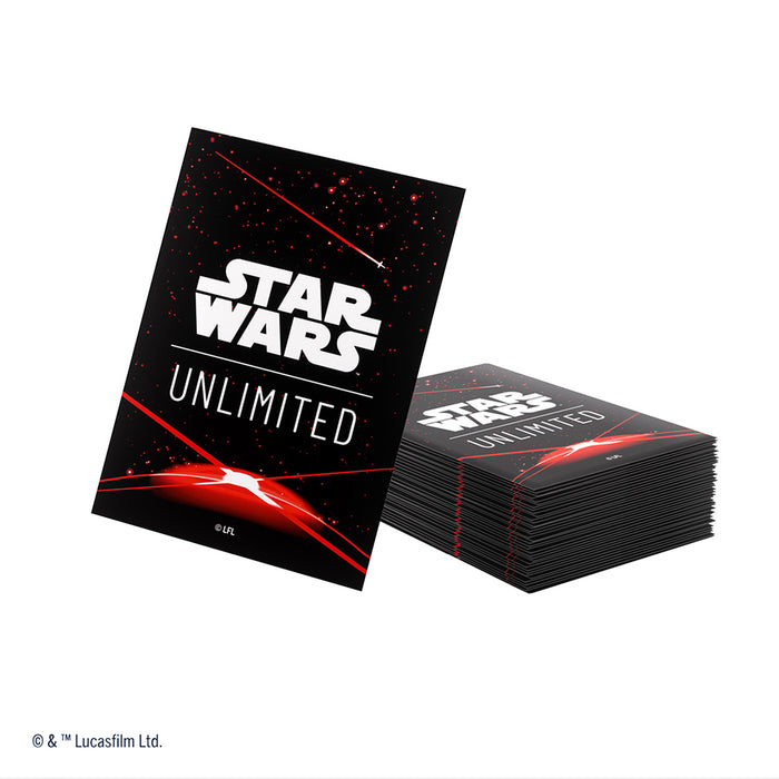 Star Wars: Unlimited Art Sleeves Double Sleeving Pack - Space Red