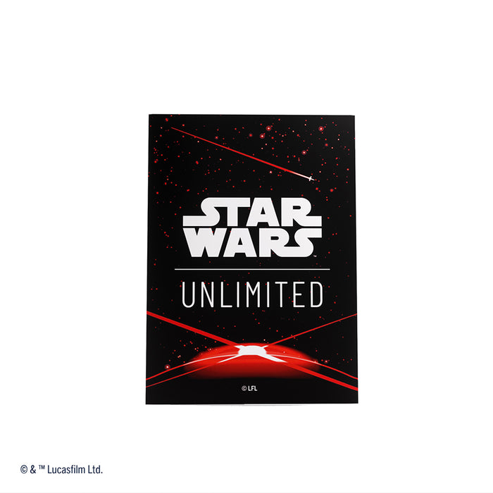 Star Wars: Unlimited Art Sleeves Double Sleeving Pack - Space Red