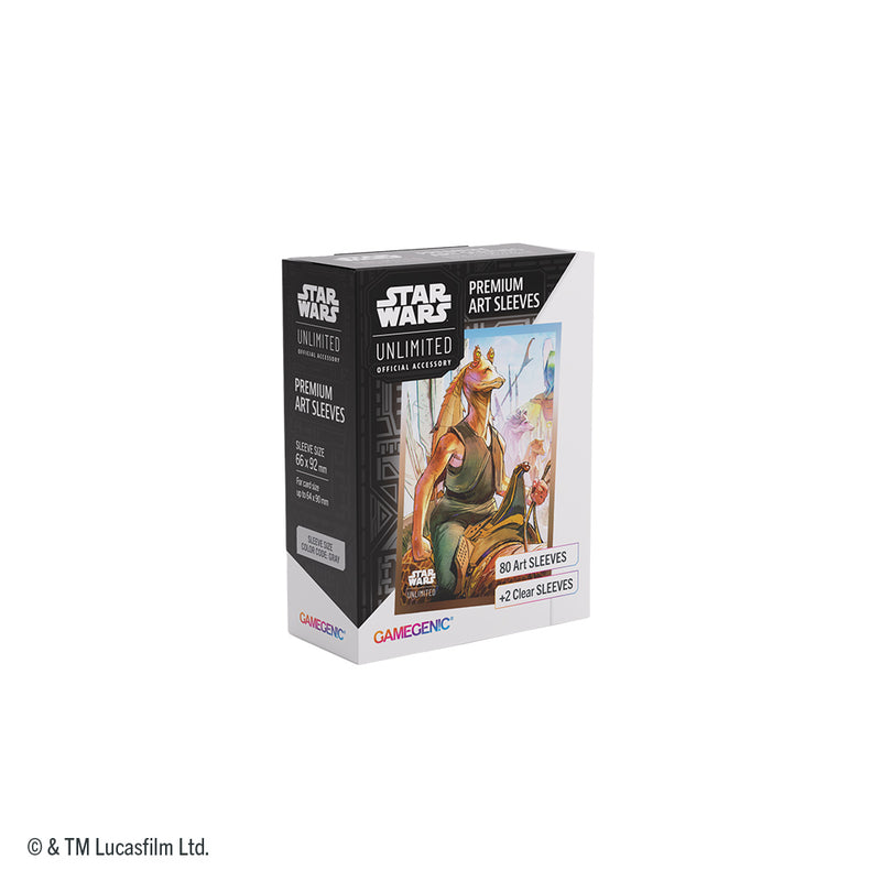 Star Wars: Unlimited Premium Art Sleeve Jar Jar Binks