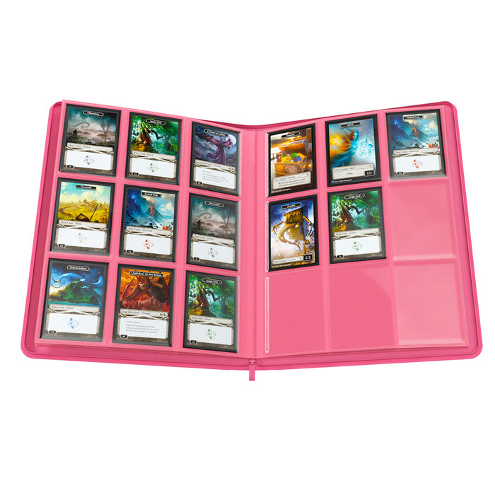 Zip-Up Album 18-Pocket: Pink