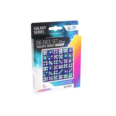 Galaxy Series - Neptune - D6 Dice Set 12 mm (36 pc)