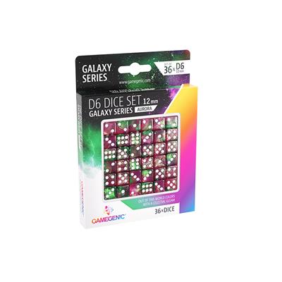 Galaxy Series - Aurora - D6 Dice Set 12 mm (36 pcs)